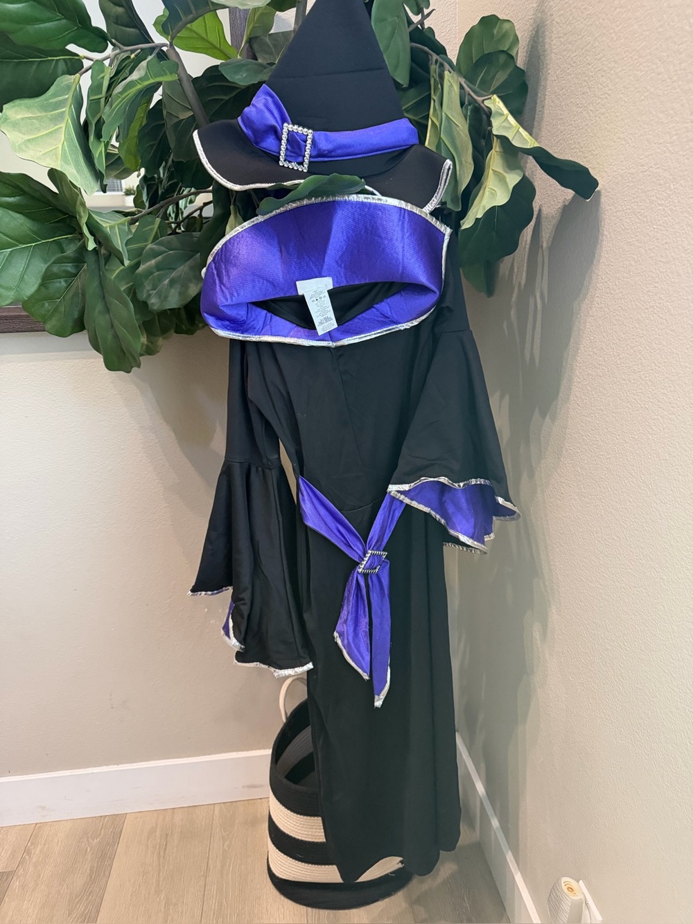 Black and Purple Witch Costume